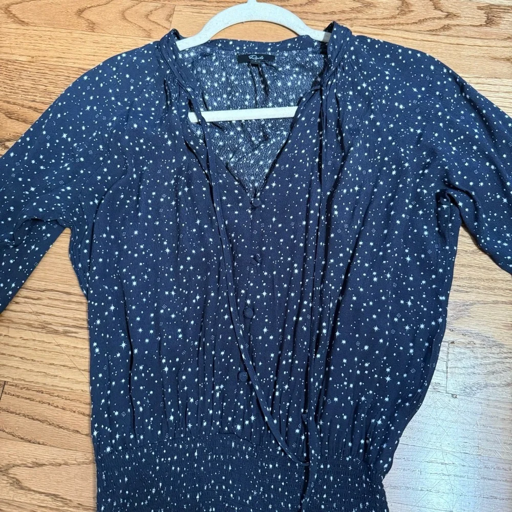 Rails Jasmine Star Mini Dress in Navy Nova – Size S - Picture 3 of 12